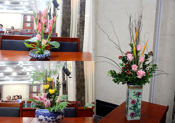 院婦委會(huì)舉辦家居插花講座