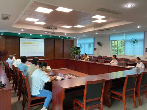 加工所畜禽加工與行政黨支部開(kāi)展黨史學(xué)習(xí)教育專題黨課