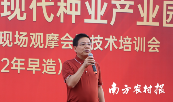省農(nóng)科院副院長、黨委委員張名位。