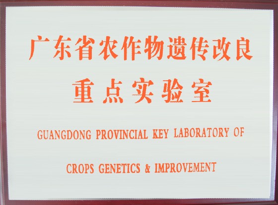 廣東省農(nóng)作物遺傳改良重點(diǎn)實(shí)驗(yàn)室