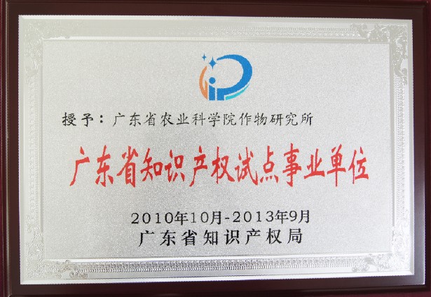 廣東省知識產(chǎn)權(quán)試點(diǎn)事業(yè)單位