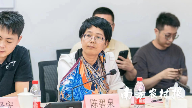 湛江市農(nóng)業(yè)農(nóng)村局扶貧規(guī)劃科科長陳碧泉